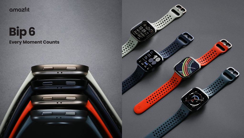 Amazfit Announces the Bip 6 Smartwatch: The Everyday Smartwatch for Every Moment